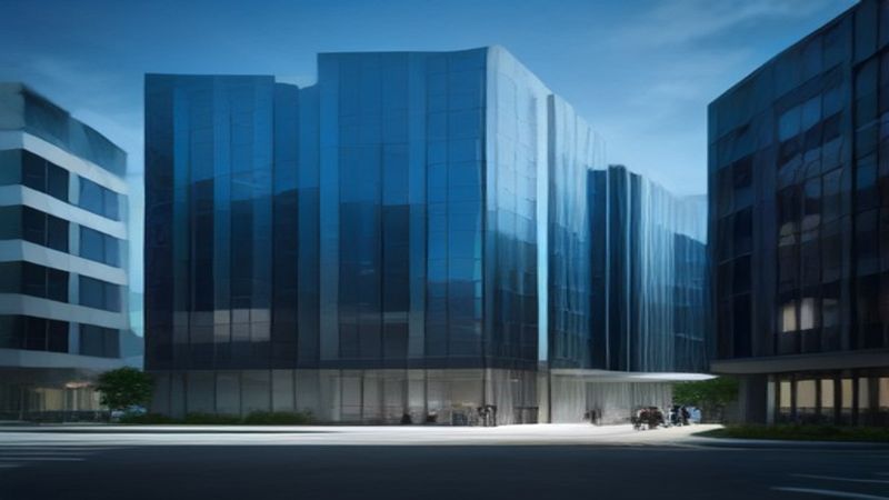 推特下载团队办公场景，成员正在调试推特客户端下载流程